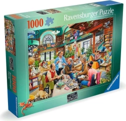 Ravensburger puslespil Bogklubben „Vend siden“ 1000 brikker