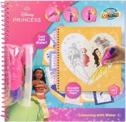 Stor bog med vandmaling disney prinsesser