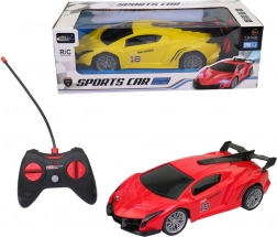 Bil med fjernstyring med røg og lys