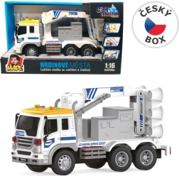 Lufthavnsservicebil med lys og lyd, 26 cm