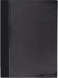 Hurtigindbinder A4 af PVC uden lomme – sort