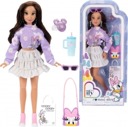 Disney ily 4ever mode-dukke inspireret af DAISY DUCK med tilbehør 30 cm