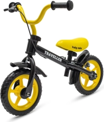 Løbecykel med bremse BABY MIX Traveller sort