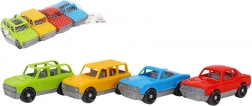Sæt med plastikbiler til børn 4 stk med frihjul