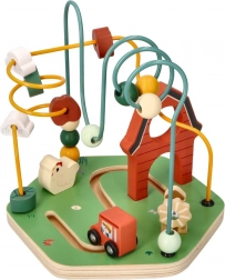 Motiverende perlelabrint gård