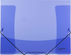 Mappe med elastik Opaline blå A4