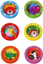 VIGA trælabyrint med dyr – lommevenligt balance­spil