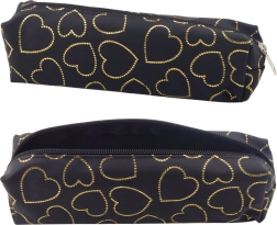 Sort penalhus med gyldne hjerter