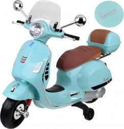Elektrisk børnescooter Vespa GTS Super med akkumulator – blå