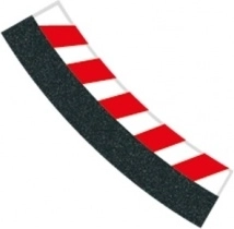 indre kantsten til sving 3/30° til racerbane Carrera Evolution, Digital 132 og Digital 124