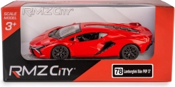 Metal modelbil Lamborghini Sian 1:39 rød
