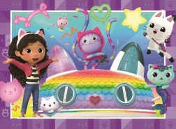 Puzzle Gabinins magiske hus XXL 100 brikker fra Ravensburger