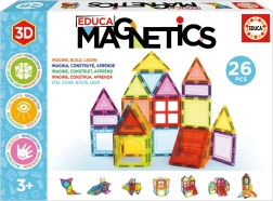 EDUCA Magnetisk byggesæt Magnetics 26 dele