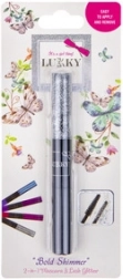 2-i-1 Lukky mascara og glimmer til øjenvipper