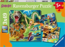 Ravensburger puslespil SCOOBY-DOO 3×49 brikker