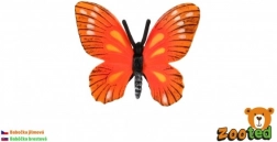 Plastisk sommerfugl MONARCH – dekorativ model 5,5 cm