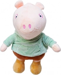 grisen Miky plysbamse 23 cm