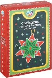 moxy diamantmaleri – julepynt stjerne