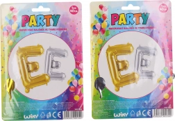 Oppustelig ballon i form af bogstavet E