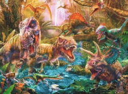 Ravensburger puslespil dinosaurer XXL 150 brikker