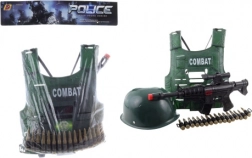 Militærsæt med vest til børn