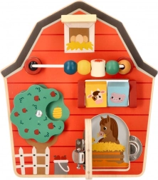 Træ aktivitetsplade Lade