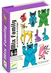 Kortspillet Mix Family fra Djeco