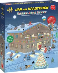 Julekalender JUMBO – puslespil JAN VAN HAASTEREN 24×54 brikker