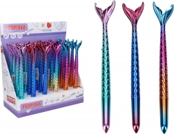 Pen med pynt havfrue