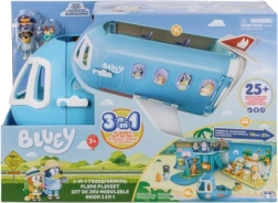 Bluey-flyvemaskine 3 i 1 med figurer