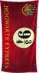 Håndklæde Harry Potter perron 9 3/4, 75 × 150 cm