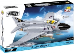 Byggesæt F-4 Phantom II med 703 dele i skala 1:48