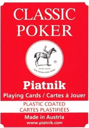Klassiske poker- og bridgekort