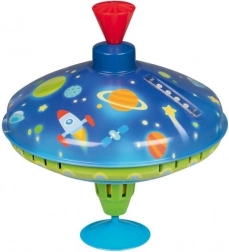 Kosmisk snurretop med LED-lys