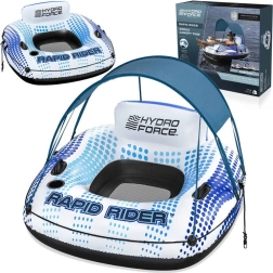 Oppustelig badering med ryglæn og solskærm BESTWAY 123 cm