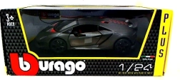 Model Lamborghini Sesto Elemento 1:24 Metallisk Grå