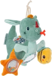 Lilliputiens - Plysbamse Drage med Aktiviteter Joe