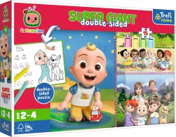 Puslespil Obr Tiny 15 brikker - Cocomelon Glædelig dag med venner