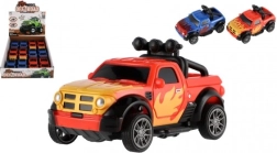 TEDDIES terrængående bil med tilbagespoling 10 cm (farvemix)