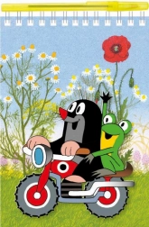 Skrivesæt med A5 blok og Krtek kuglepen