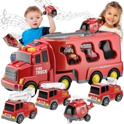 Woopie brandtransportør med køretøjer 5 i 1