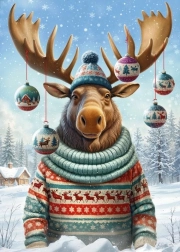 Cherry Pazzi puslespil Moose Be Love 500 brikker