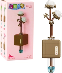 Byggesæt Bomuldsblomst i Glas 392 dele