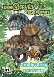 Malebog A5+ Dino – dinosaurer for børn