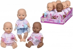 Nyfødt babydukke - drikker og tisser 30 cm