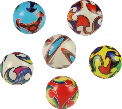 Farverig skum bold 6 cm