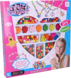 Farverige perler - sæt til smykker