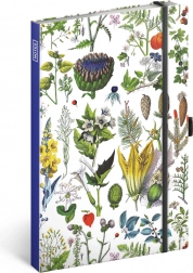 Notesbog Urter af Kateřina Winterová, prikket, 13 × 21 cm