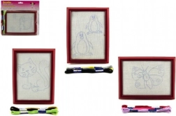 Broderi til børn med ramme