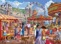 Puslespil Promenade i Hastings XL 500 brikker